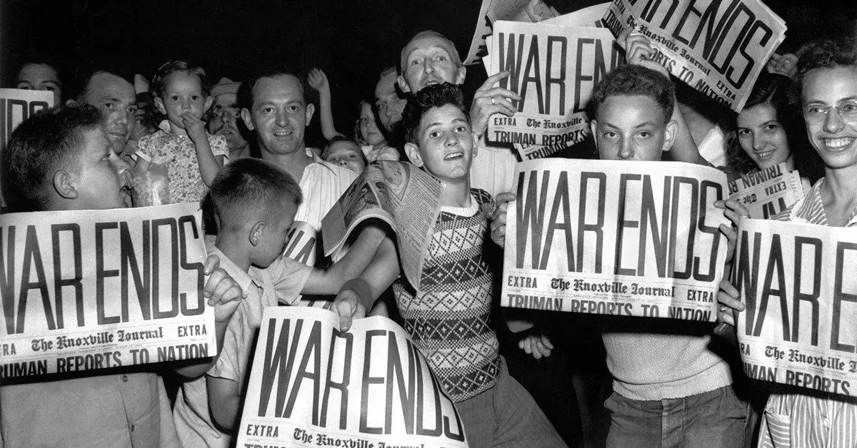 Victory in Japan Day: A Commencement for the Ages