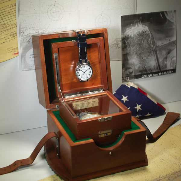 The Comparing Watch Set with Ship's Chronometer Watch Front