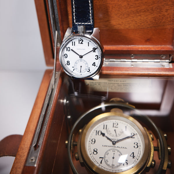 The Comparing Watch Set with Ship's Chronometer Watch Back