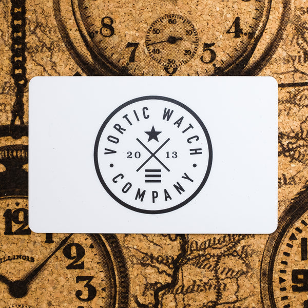 Vortic Watch Company Gift Card