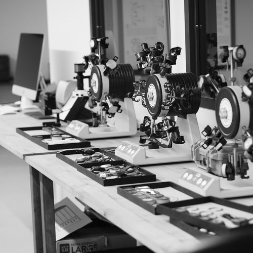 Vortic's Watch Testing Machines in Cleanroom