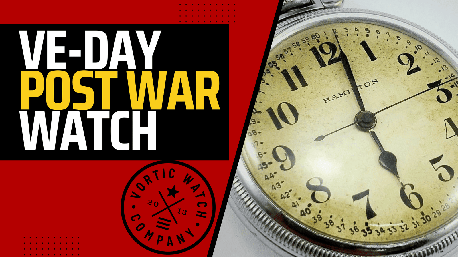 VE-Day Post War Watch