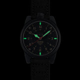 The GCT - DLC Black Case - Matte Dial