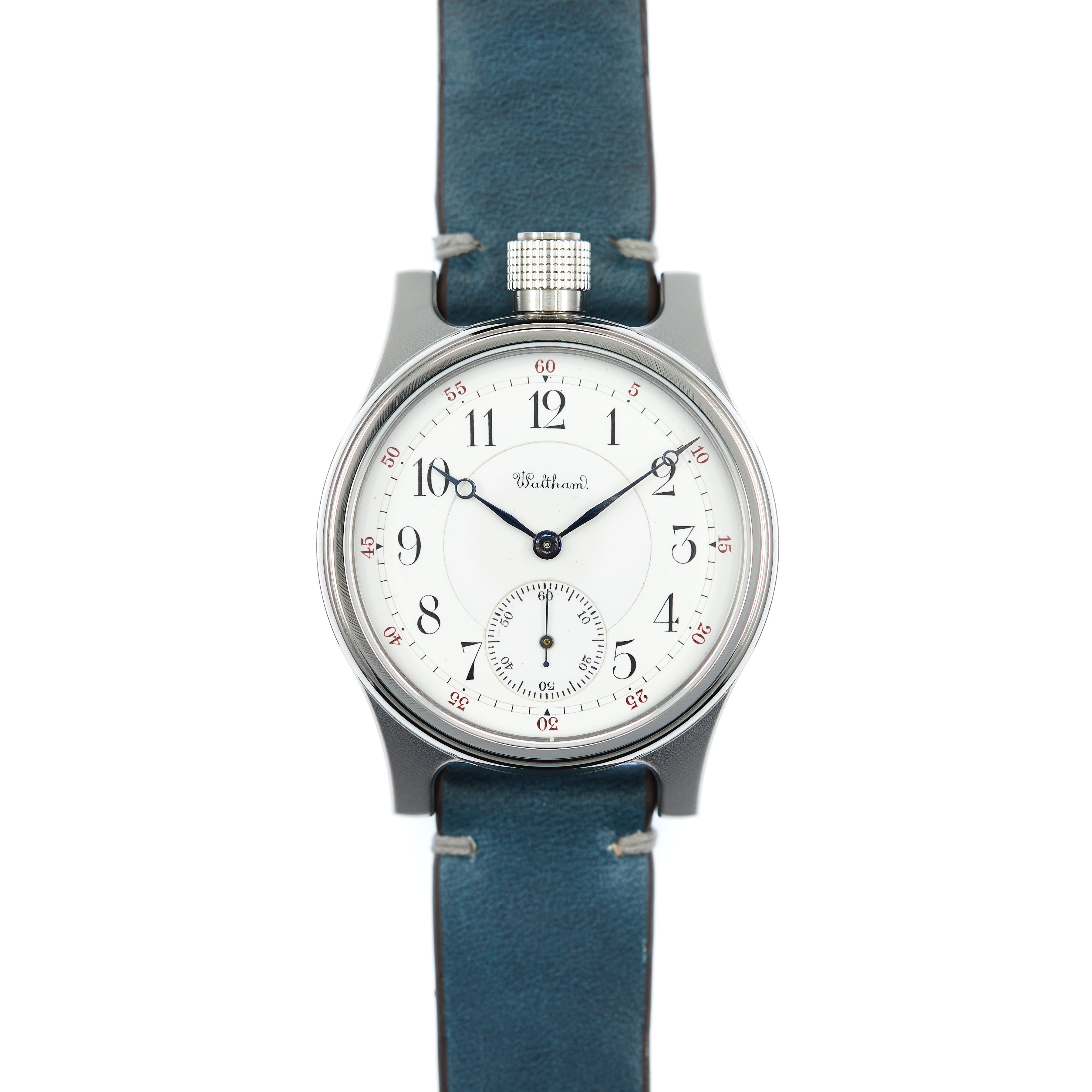 Elgin 12s Pocket Marriage Watch Conversion 44mm SS Wrist Watch 1922  Movement | eBay
