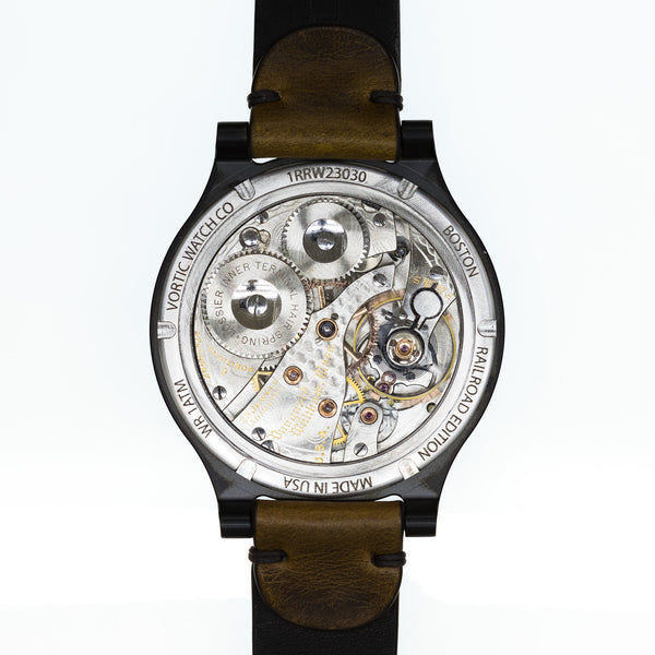 The Boston Railroad 030 (51mm) Watch Back